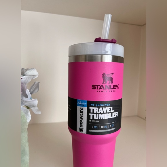 🎉LAST PIECE🎉NWT Stanley 30oz Stainless Steel Adventure Quencher Azalea - Picture 10 of 12